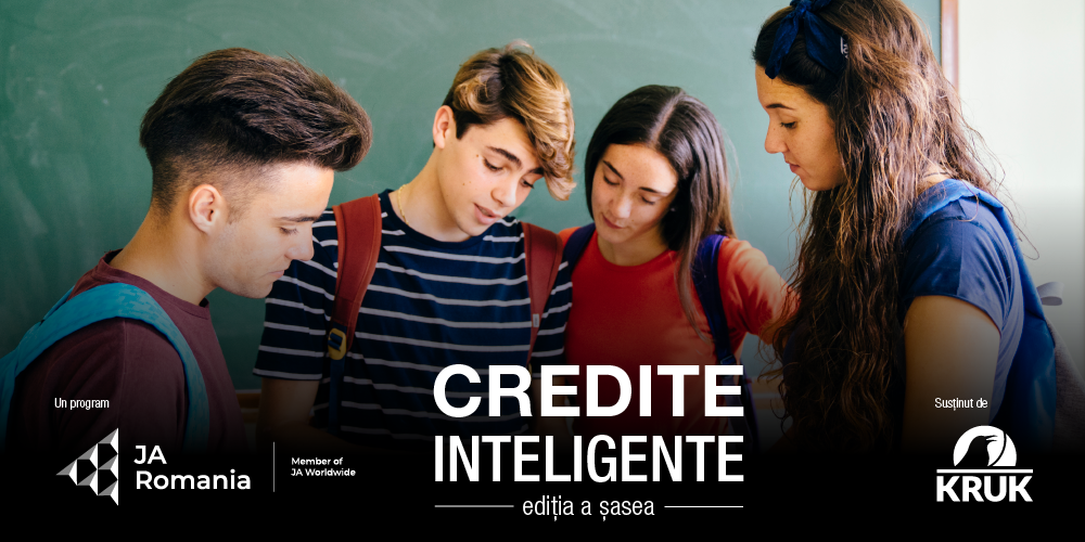 900 de liceeni participă în acest an la proiectul „Credite Inteligente”, derulat de Junior Achievement (JA) România cu sprijinul KRUK România