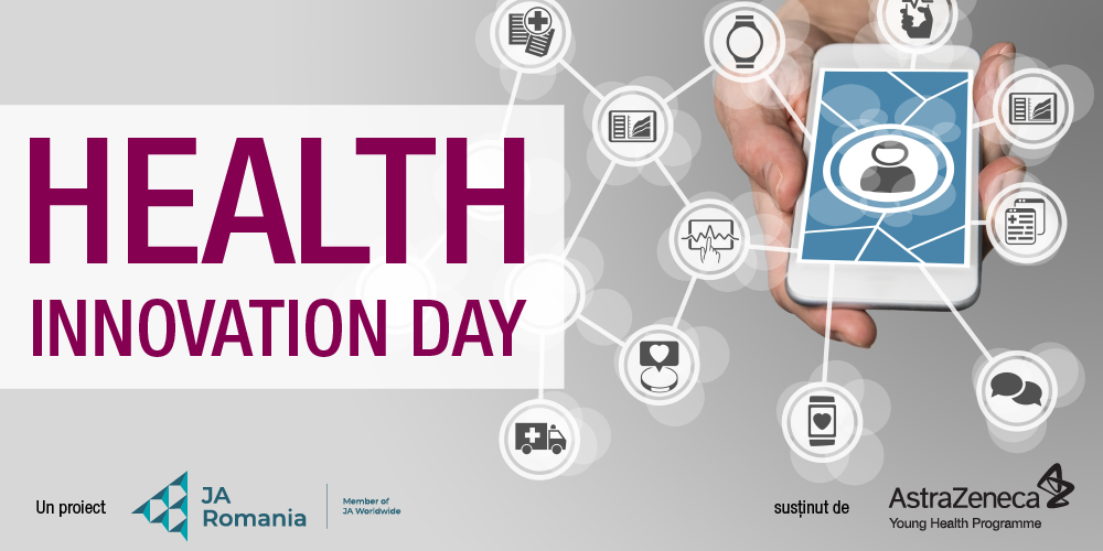 Elevii de liceu învață despre sănătate și prevenție la Health Innovation Day, organizată de Junior Achievement și AstraZeneca